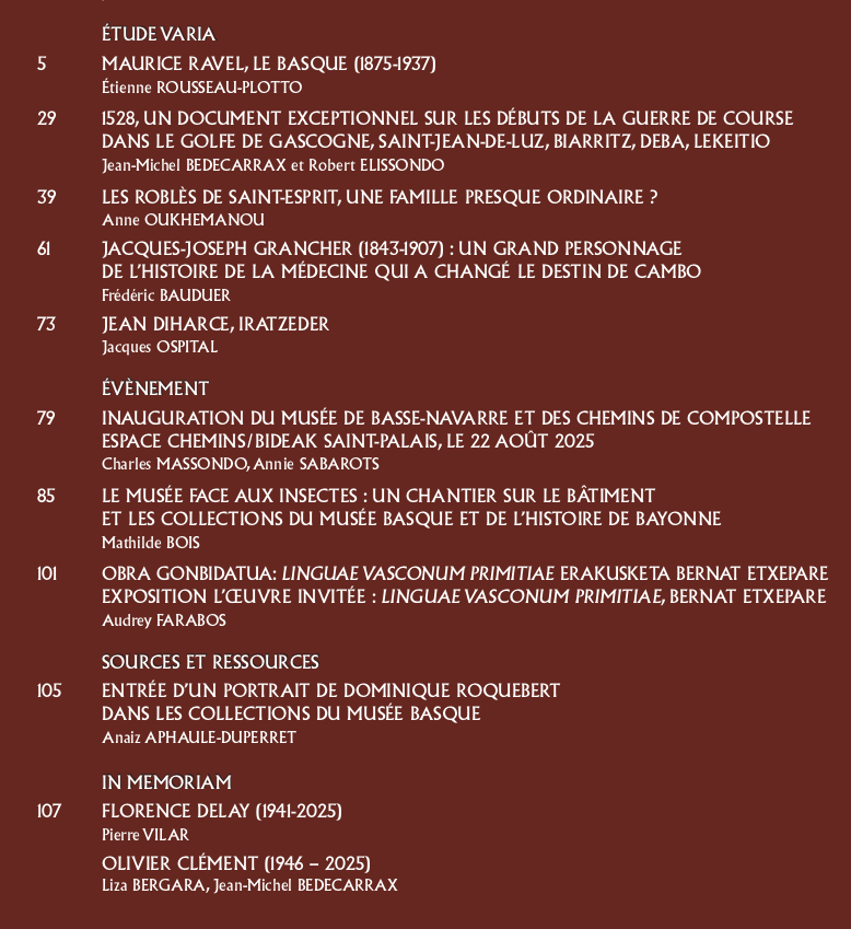 Présentation du Bulletin 204