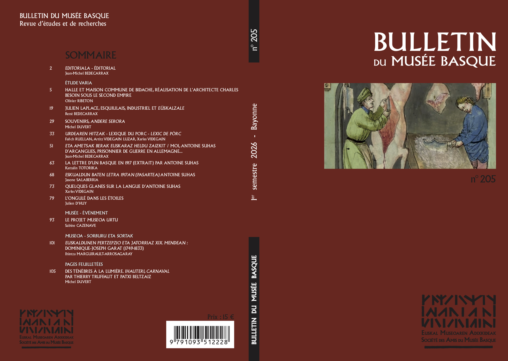 Présentation du Bulletin 205